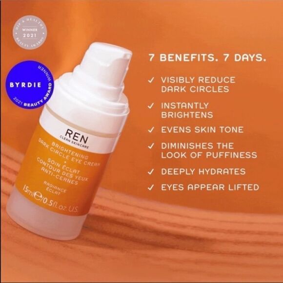 🌟$30 REN BRIGHTENING DARK CIRCLE EYE CREAM - Picture 2 of 10